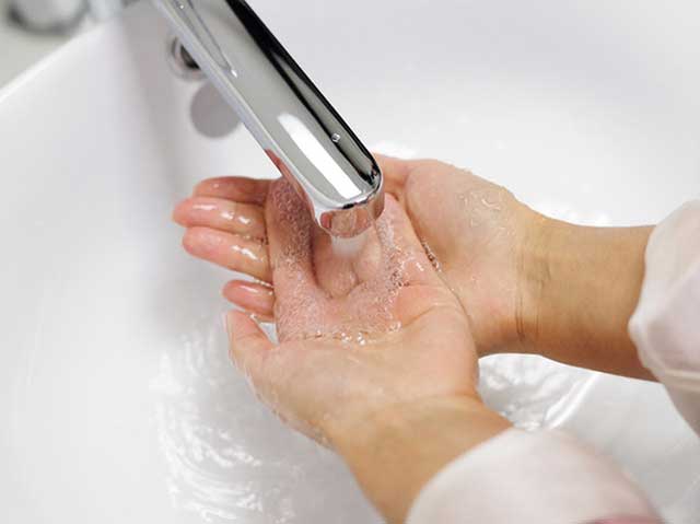 Person washing hands | Rocky Mountain PLC